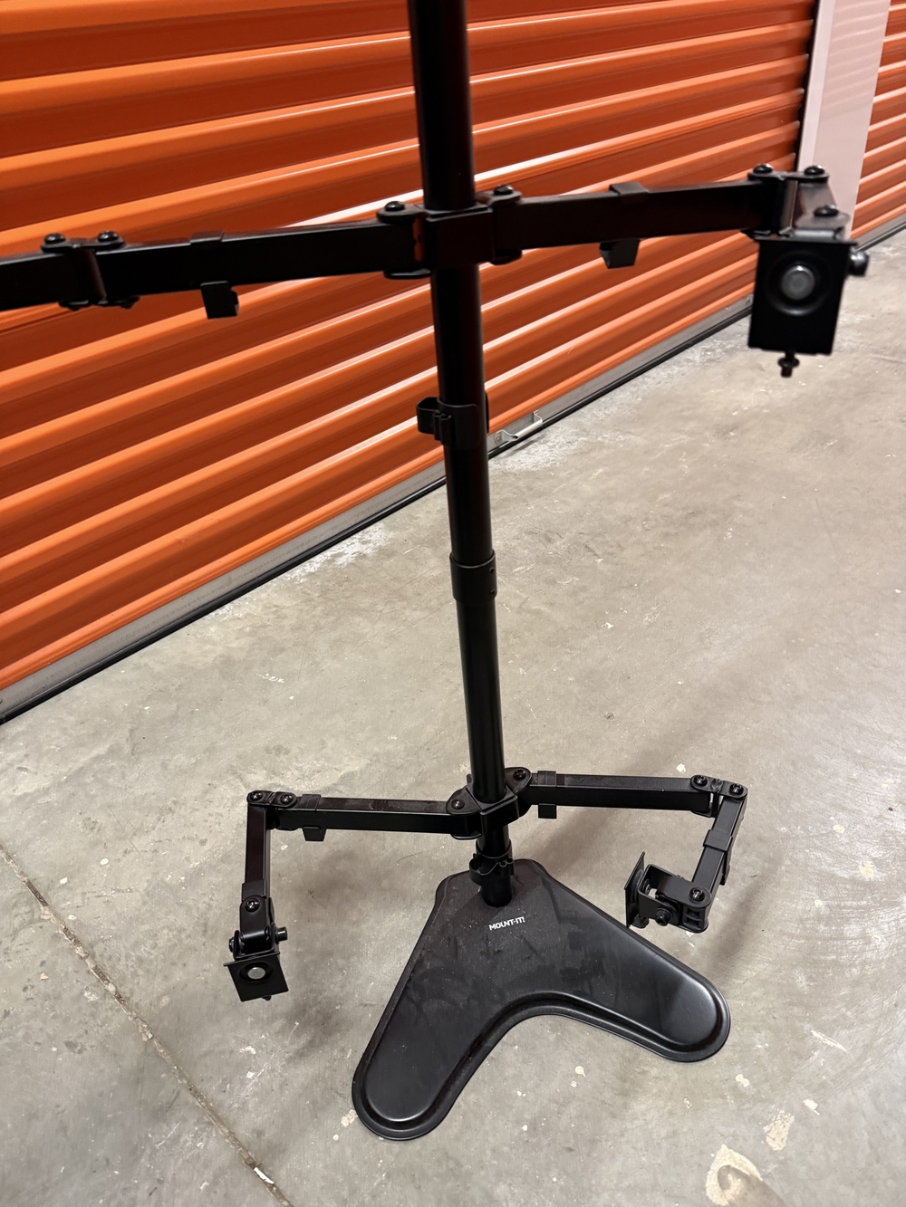 Adjustable Black Multi-Arm Monitor/Accessory Stand - Picture 2 of 2
